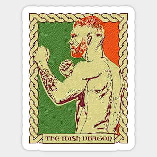 Paul Felder The Irish Dragon Sticker